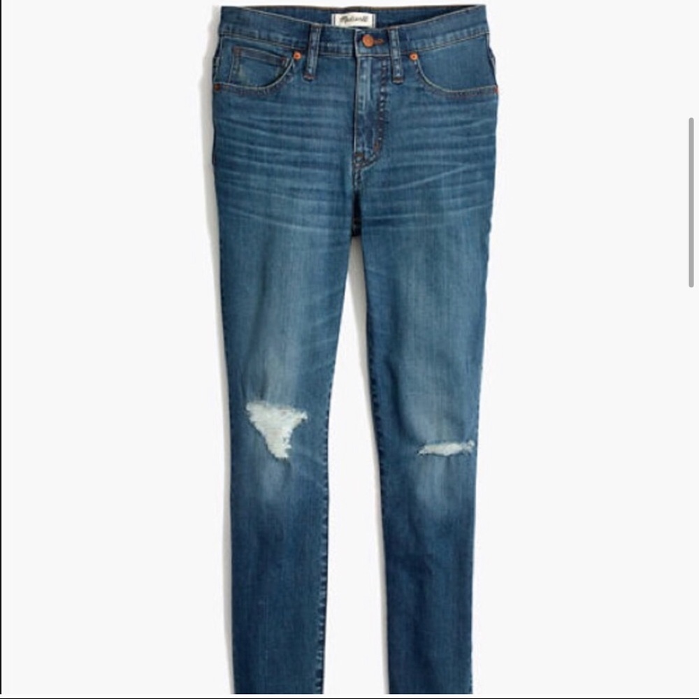 Madewell 9” High-Rise Skinny Crop Jeans | Size 32